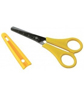 Tijera Escolar con Funda de Plastico Milan