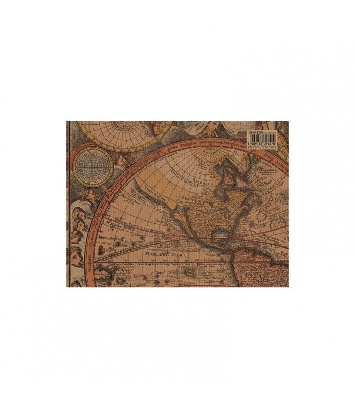 Papel Decoup0,70 x 100 cm Globi Terr-Aqvei 18-9077
