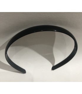 Diadema Plastico Negra 1,5 cm-Bases de diademas-Batallon Manualidades
