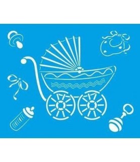 Plantillas de Estarcido artis decor 17 x 21 cm Coc