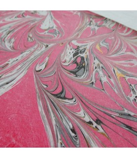 Papel Marmolado 50 x 70 cm Rojo-Estampados-Batallon Manualidades
