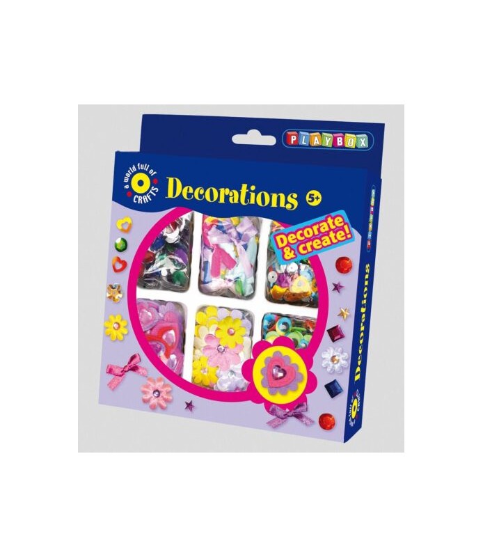 Set de Bisuteria Plastico Playbox Decorations-Kits de Manualidades-Batallon Manualidades