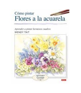 Como Pintar Flores a la Acuarela - Drac-Librillos Drac-Batallon Manualidades
