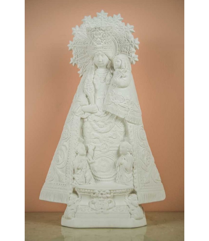 Figura Escayola Alamo Virgen Desamparados 45 cm-Figuras Santos y Ángeles-Batallon Manualidades