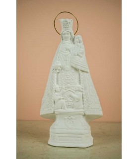 Figura Escayola Alamo Virgen Desamparados 26 cm-Figuras Santos y Ángeles-Batallon Manualidades