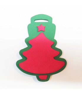 Sello de Goma Eva Abeto con...