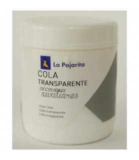 Cola transparente  Decoupage La pajarita 250 ml-Barniz-Cola.-Batallon Manualidades