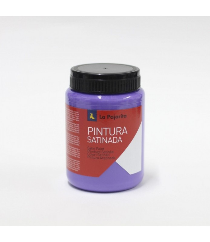 Pintura Satinada La Pajarita 375 ml Violeta-La Pajarita 375 ml-Batallon Manualidades