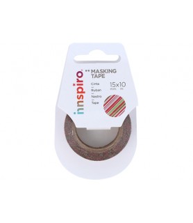 Washi Tape Masking Rayas Colores-Washi Tape Básicos-Batallon Manualidades