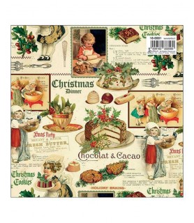 Papel Decoupage 0,70 x 100...