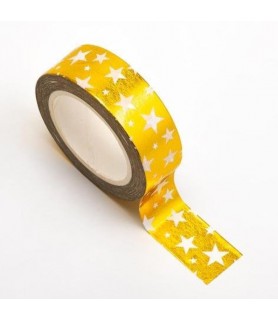 Washi Tape Metal 15 mm x 10...