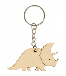 Llavero de Madera  Dino...