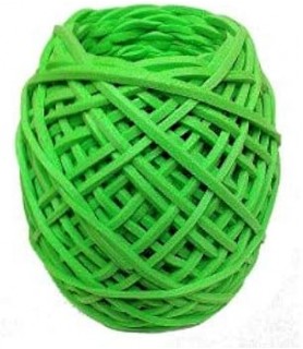 Hilo de Goma Eva (50 m) Verde Vivo