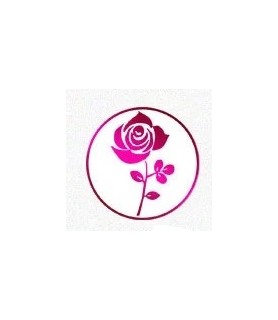Sello de Metal para Lacre Rosa