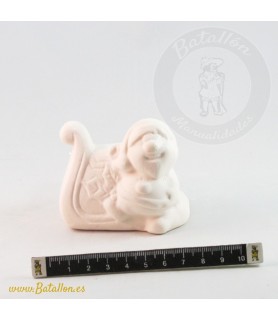 Portavelas de Papa Noel