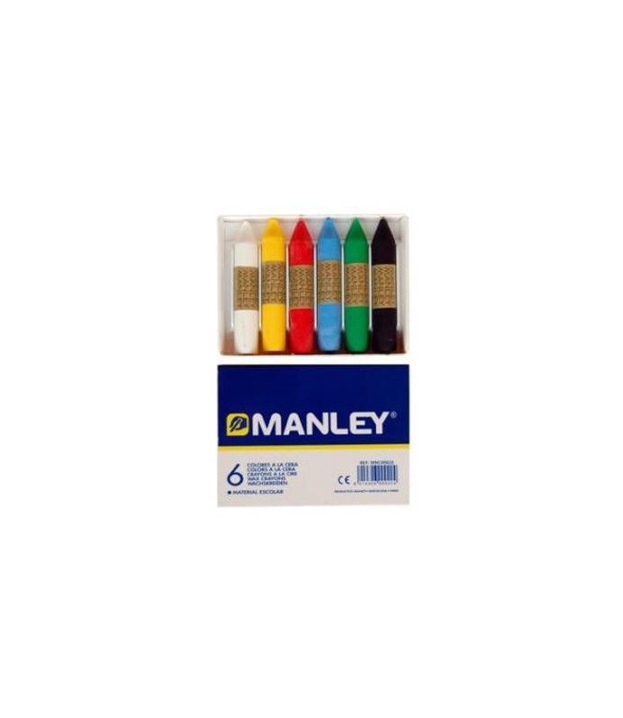 Ceras "Manley" 6 unidades-Ceras Blandas Manley-Batallon Manualidades