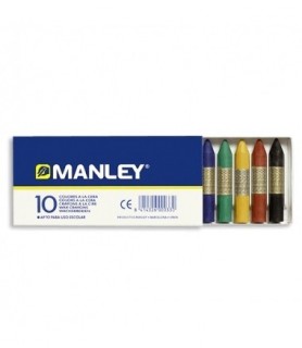 Ceras "Manley" 10 unidades-Ceras Manley-Batallon Manualidades