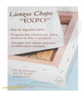 Lienzo 3D Expo "Chopo" 10F 55x46 cm-Lienzo Rectangular 3D-Batallon Manualidades