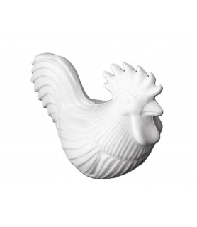 Gallo de porex 20x13,5cm.-Figuras de Porex-Batallon Manualidades