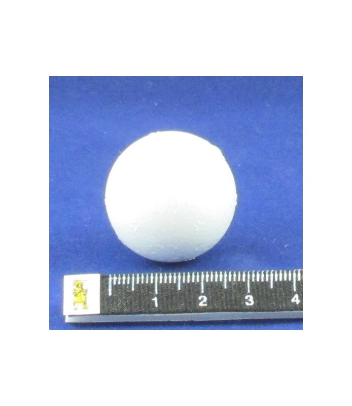 Bola de Porex 3 cm-Bolas y Semibolas de Porex-Batallon Manualidades