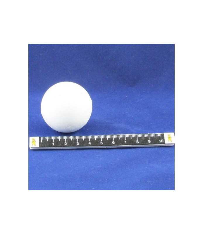 Bola de Porex de 4,5 cm. diámetro-Bolas y Semibolas de Porex-Batallon Manualidades