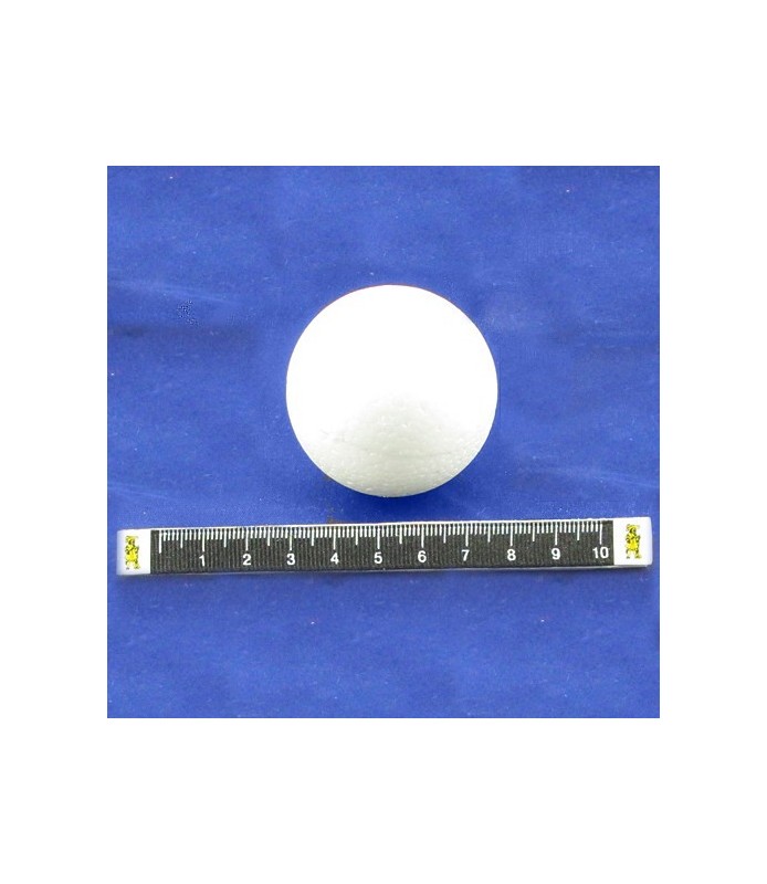 Bola de Porex 5 cm-Bolas y Semibolas de Porex-Batallon Manualidades