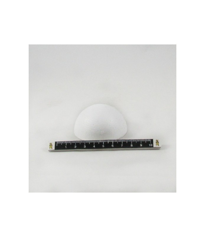 Semibola de Porex de 6 cm. diámetro-Bolas y Semibolas de Porex-Batallon Manualidades
