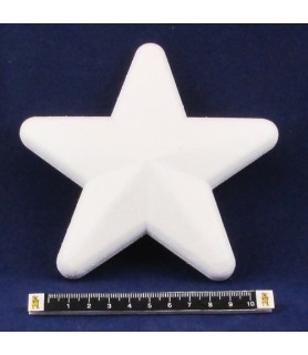Estrella de Porex de 15 cm. diámetro-Formas y Planchas de Porex-Batallon Manualidades