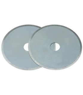 2 Chuchillas lisas 28 mm.para cúter circular "MornSun"-Cutters-Batallon Manualidades