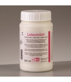 Emulsión de Latex para hacer moldes "Efco" 200 ml.