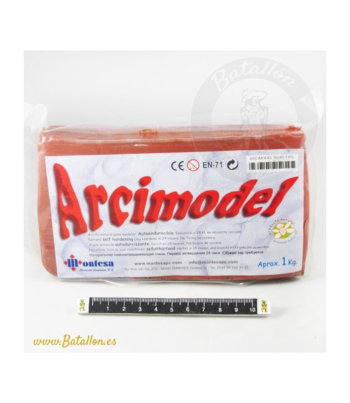 Pasta Cerámica Marrón "Arcimodel" 1 Kg