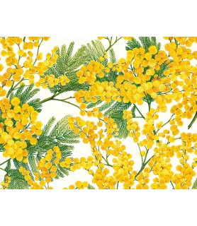 Papel para decoupage mimosas-Flores y Plantas-Batallon Manualidades
