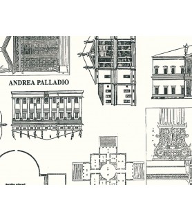 Papel Decoupage 50 x 70 cm Palladio-Clásicos y  Escritura-Batallon Manualidades