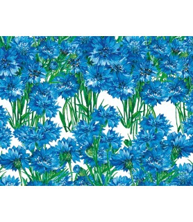 Papel Decoupage 50 X 70 cm Flor de Lis-Flores y Plantas-Batallon Manualidades