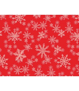 Papel para decoupage copos de nieve -Navidad-Batallon Manualidades