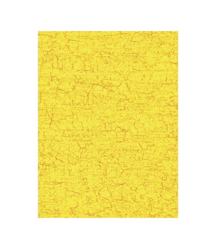 Papel Fino Decopatch Nº 297 "Amarillo grietas" 30X40 cm