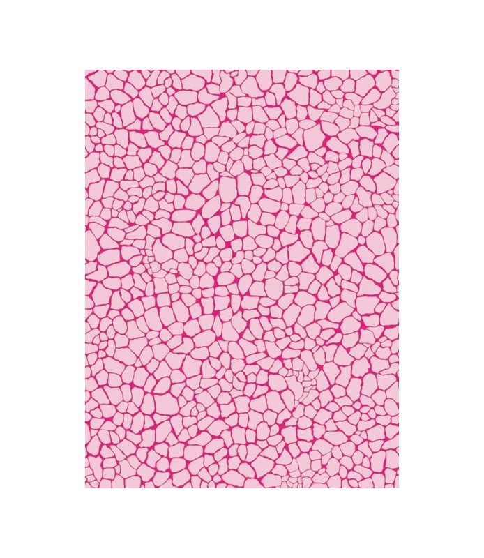 Papel Fino Decopatch Nº 533 "Piel rosa rojo" 30X40 cm