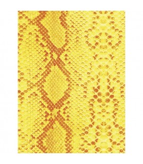 Papel Fino Decopatch Nº 478 "Serpiente amarillo" 30X40 cm-Papel Fino Decopatch-Batallon Manualidades