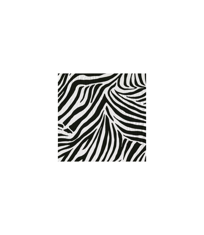 Papel Fino Decopatch Nº 447 "Zebra plata" 30X40 cm