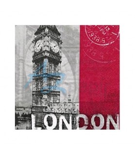 Servilleta Londres Big Ben-Viajes-Batallon Manualidades