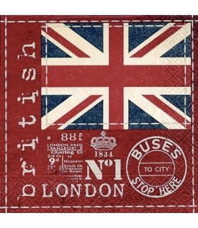 Servilleta "Londres Bandera"