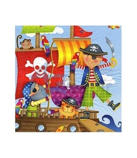 Servilleta Piratas-Infantiles-Batallon Manualidades