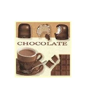 Servilleta Chocolate-Surtidas-Batallon Manualidades