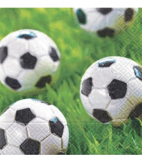 Servilleta Balones de Futbol-Surtidas-Batallon Manualidades