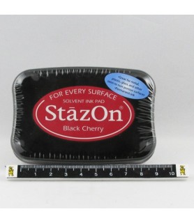 Tampón de tinta StazOn Granate "Black Cherry"-Tampones de Tinta-Batallon Manualidades