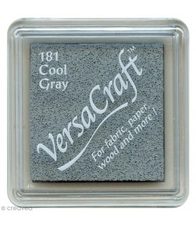 Tampón de tinta pequeño color gris Cool Gray "Versacraft"-Tampones de Tinta-Batallon Manualidades