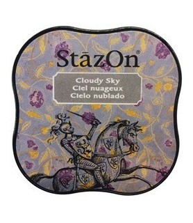 Tampón de tinta mediano Cielo Nublado "StazOn"-Tampones de Tinta-Batallon Manualidades
