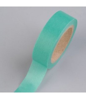 washi tape verde 15mm. "Efco"-Washi Tape Liso-Batallon Manualidades