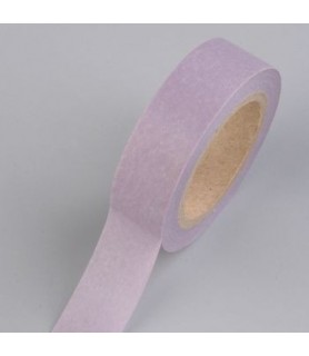 Washi tape lila 15mm. "Efco"-Washi Tape Liso-Batallon Manualidades