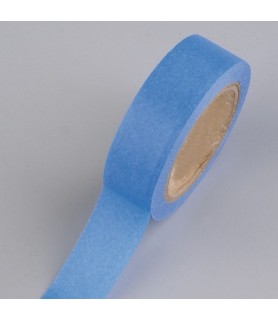 Washi tape azul 15mm. "Efco"-Washi Tape Liso-Batallon Manualidades